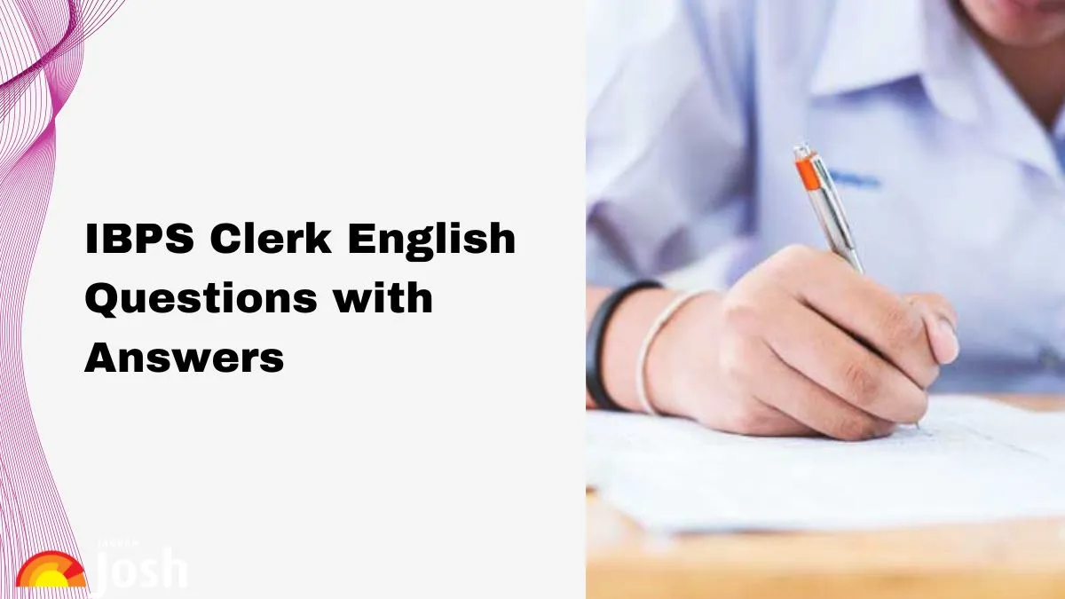 IBPS Clerk English Questions and Answers