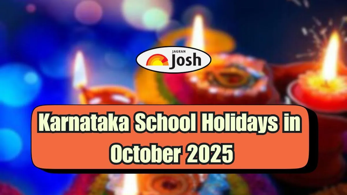 Karnataka School Holidays in October 2025: Check Full List of Dussehra, Diwali and Regional Holidays