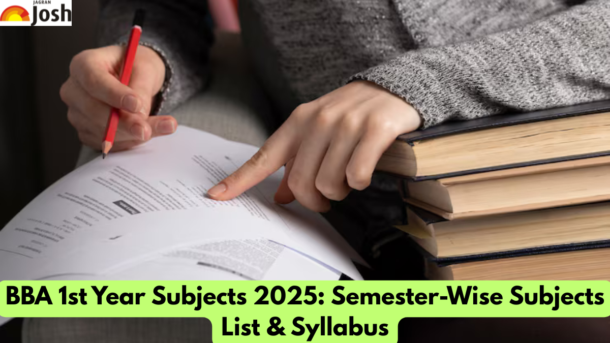 BBA 1st Year Subjects 2025: Semester-Wise Subjects List & Syllabus