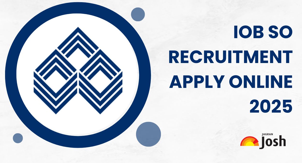 IOB SO Recruitment Apply Online 2025 Ends Today — Submit Your Application Now for 127 Posts at iob.in