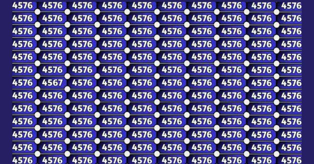 Are Your Aryabhata Skills and High IQ Sharp Enough to Outwit This Puzzle and Discover the Odd Number in 4576?