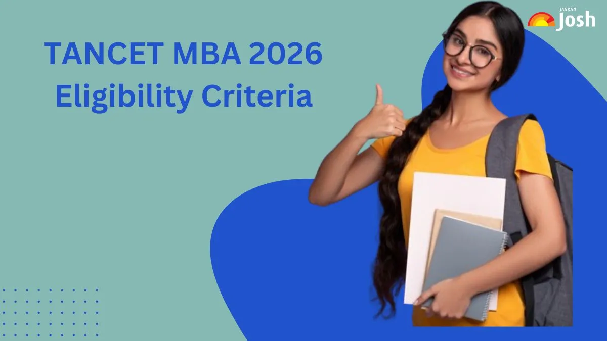 TANCET MBA 2026 Eligibility Criteria