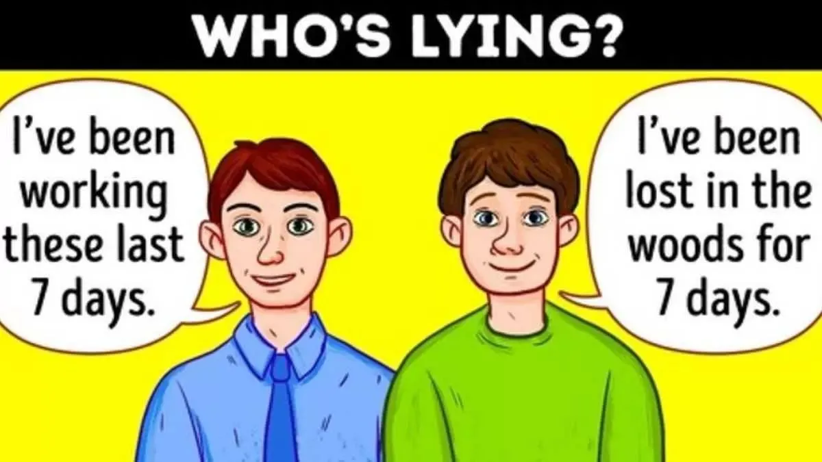 Can you tell who is lying?