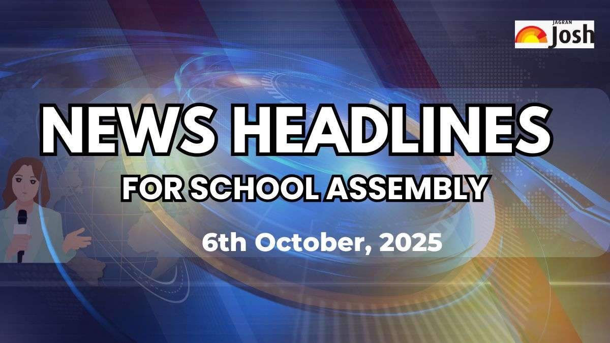 Today’s School Assembly Headlines (6th October 2025): An Air India flight bound for the UK was grounded, and Other News in English
