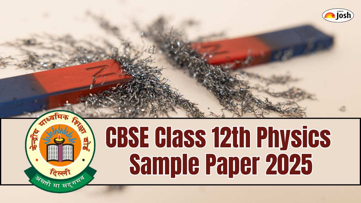 CBSE Class 12 Physics Sample Paper 2025-26: Download PDF and Marking Scheme