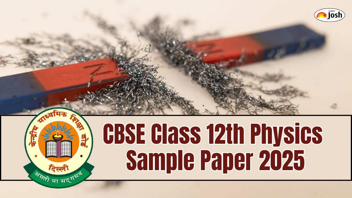 CBSE Class 12 Physics Sample Paper 2025-26: Download PDF and Marking Scheme