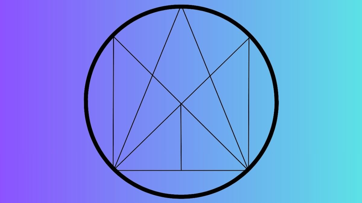 Only 1 out of 10 can find the number of triangles in this given figure of Logical Reasoning IQ-Based Puzzles
