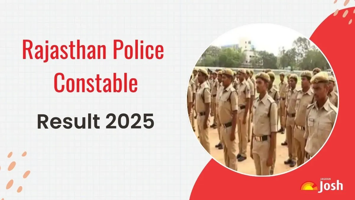 Rajasthan Police Contable Result 2025