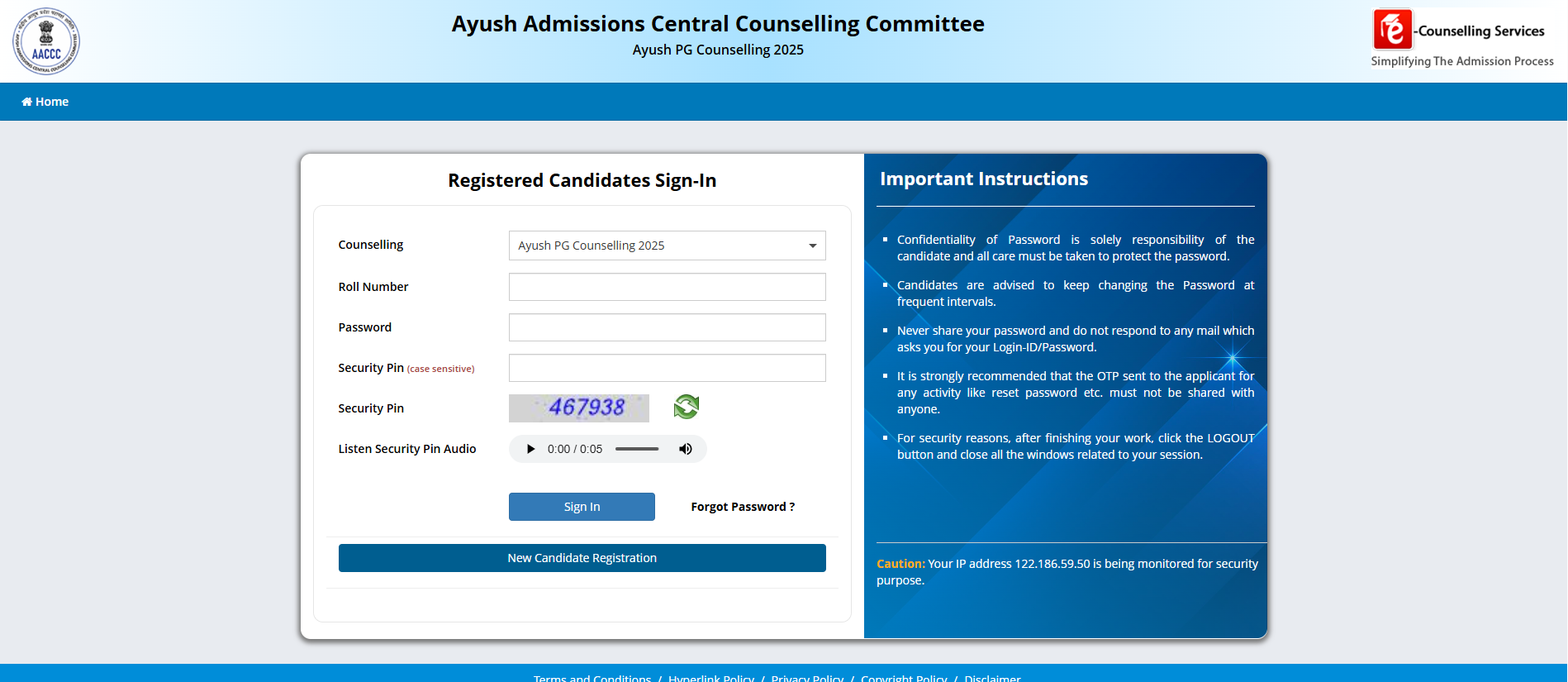 AIAPGET Counselling 2025: AYUSH PG Round 2 Registration, Choice Filling Closes Today at aaccc.gov.in; Direct Link Here