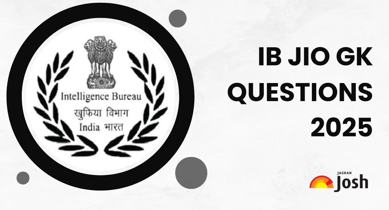IB JIO GK Questions 2025