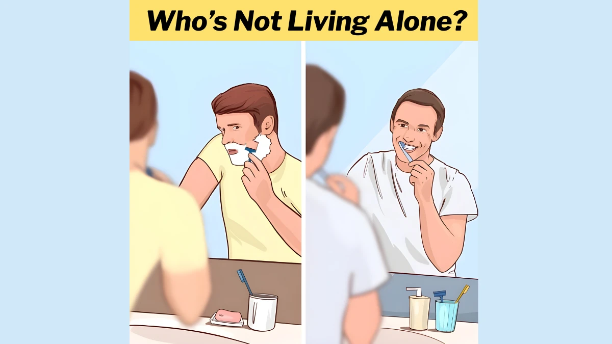 Only the most observant eyes can spot who’s not living alone in 5 seconds!