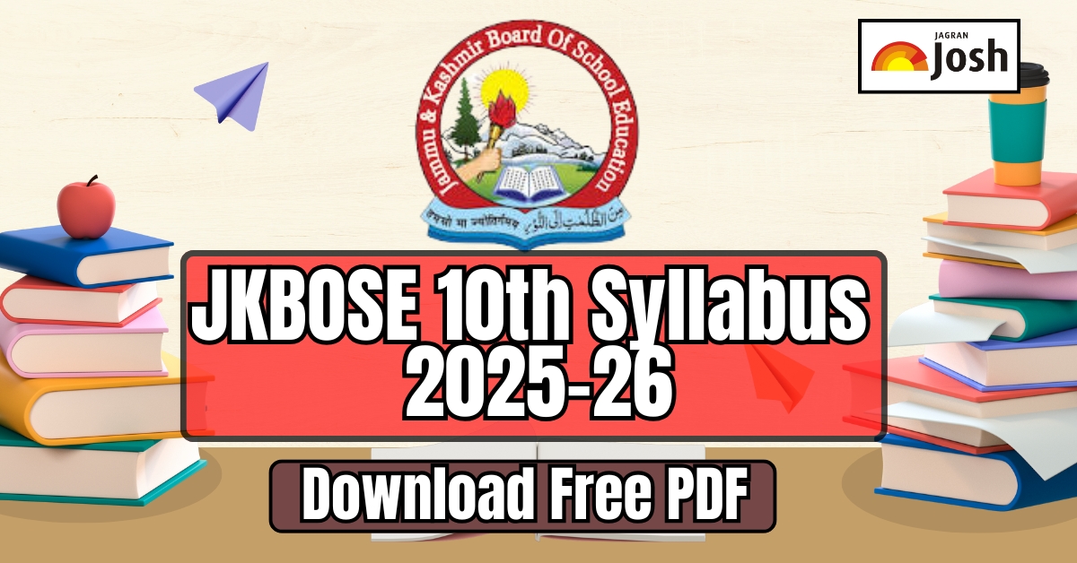 JKBOSE 10th Syllabus 2025-26: Download Subject Wise PDF For Free