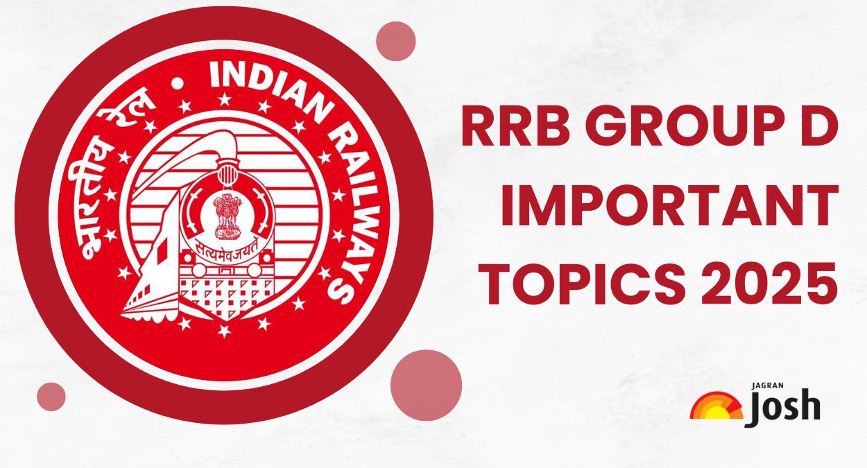 RRB Group D Important Topics 2025: Subject-wise Weightage & Most Scoring Chapters