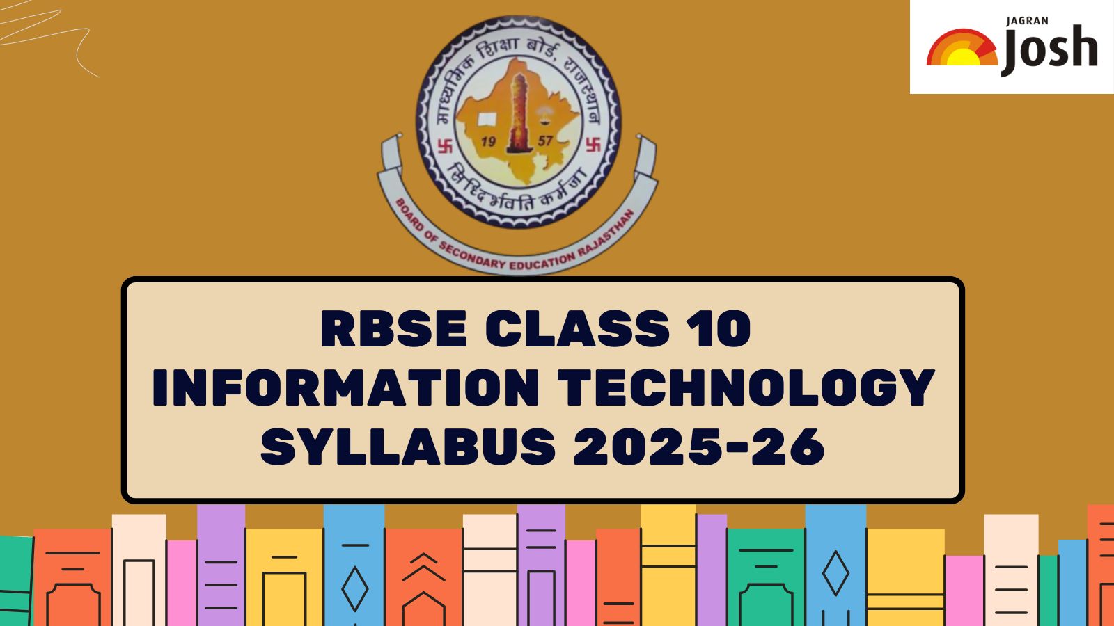 Rajasthan Board RBSE Class 10 Information Technology Syllabus; Download PDF Here