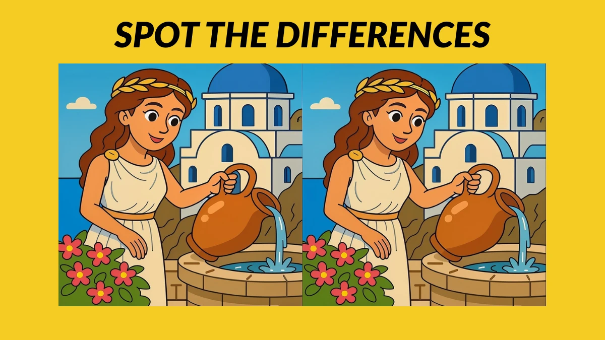 Spot 3 Differences in the Medieval Girl Pictures in 29 Seconds!