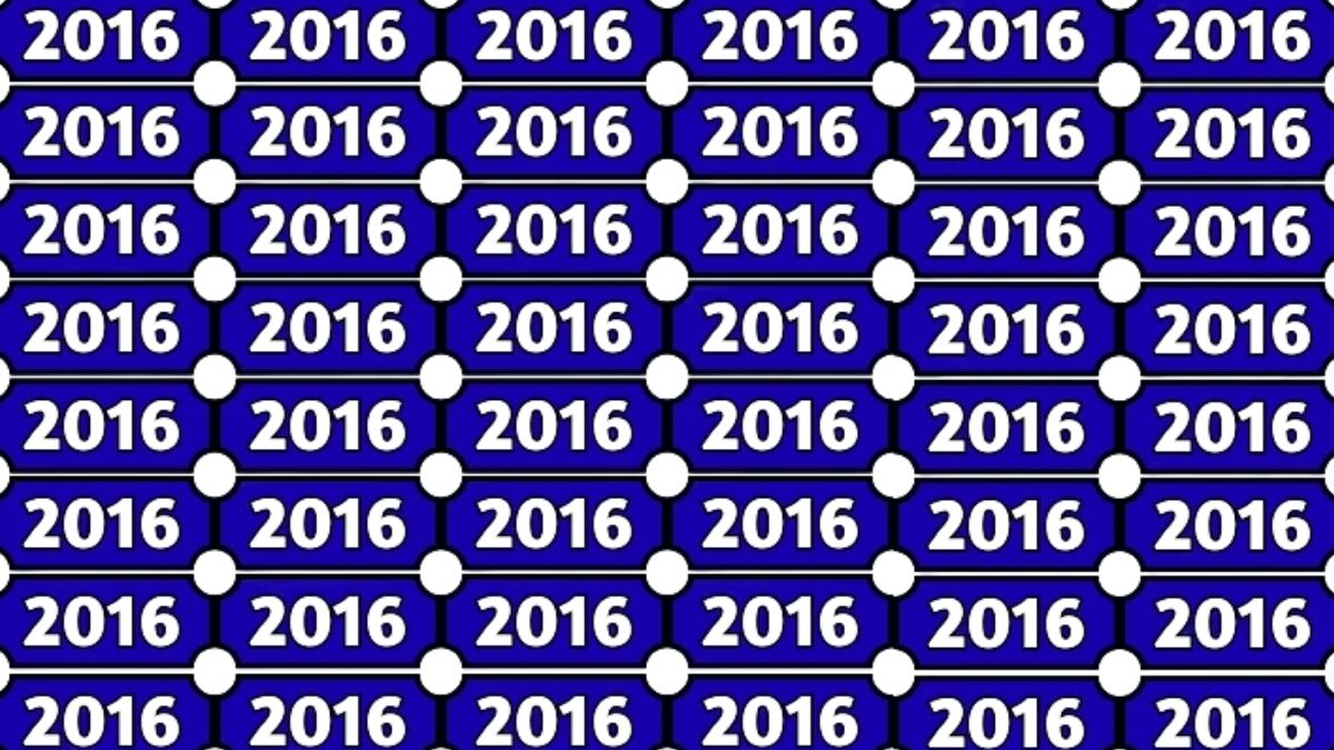 Do you possess Microscope vision, then Find Out the Hidden “2106” Odd Number in Seas of “2016” Repeating Brain Teaser Series