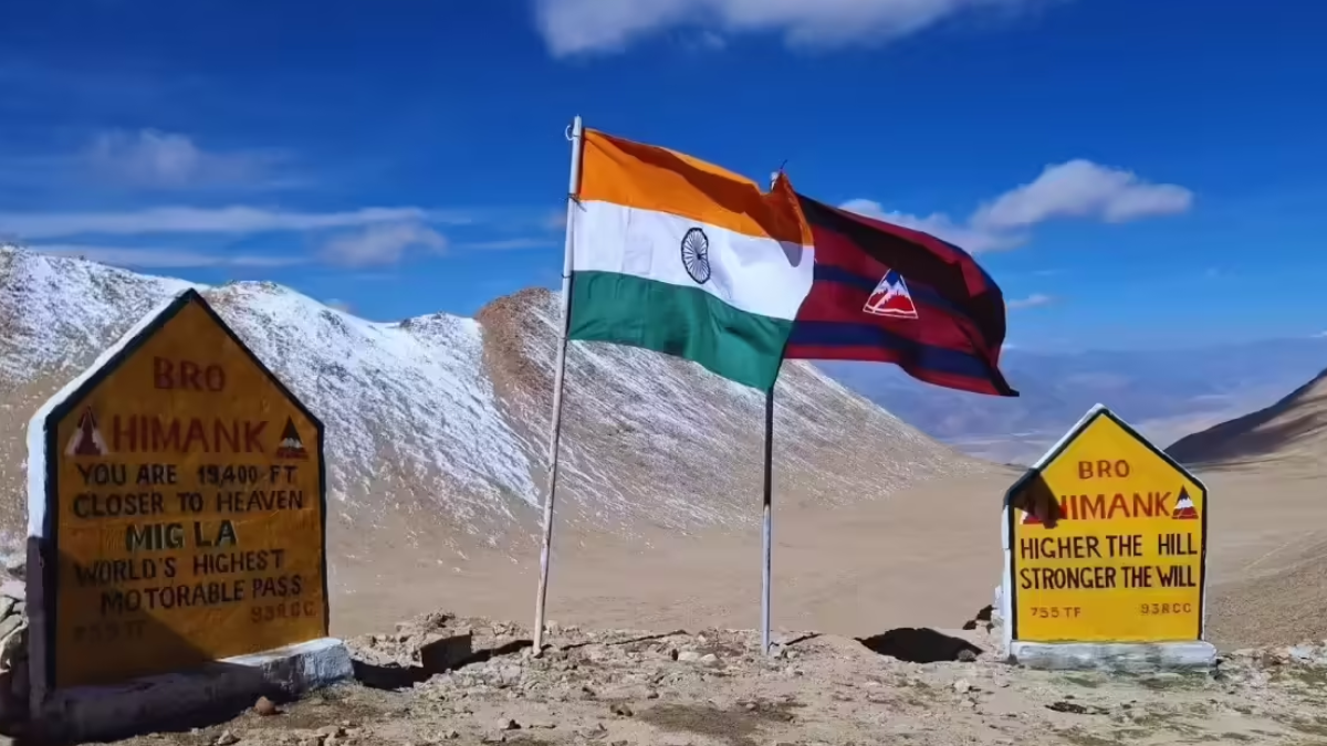 India Sets World Record: BRO Builds Highest Motorable Road at Mig La Pass
