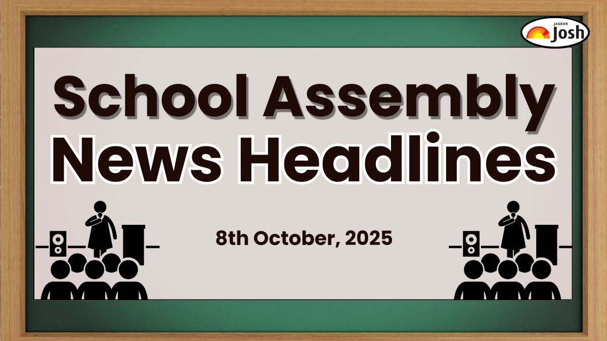 Today’s School Assembly Headlines (8th October 2025): India will soon launch its own digital currency, and Other News in English