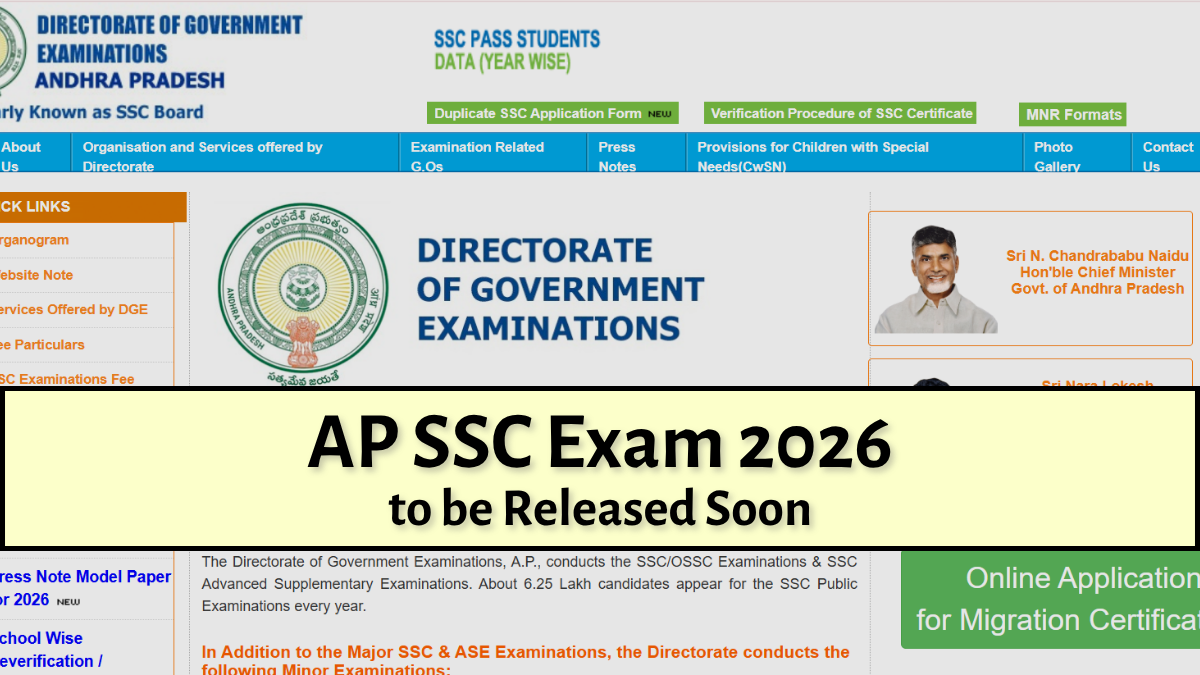 AP SSC Exam 2026: BSEAP to Release Class 10 Exam Dates Soon; Check Tentative Schedule Here
