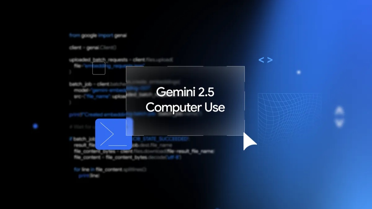 Google Gemini 2.5 Computer Use Model- Check What it Does and How to Use It?