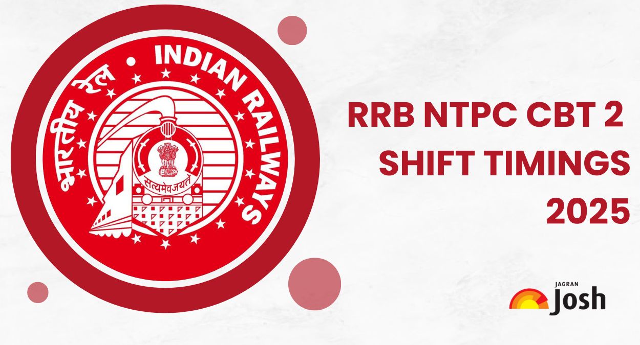 RRB NTPC CBT 2 Shift Timings 2025: Graduate Level Exam Timings & Guidelines