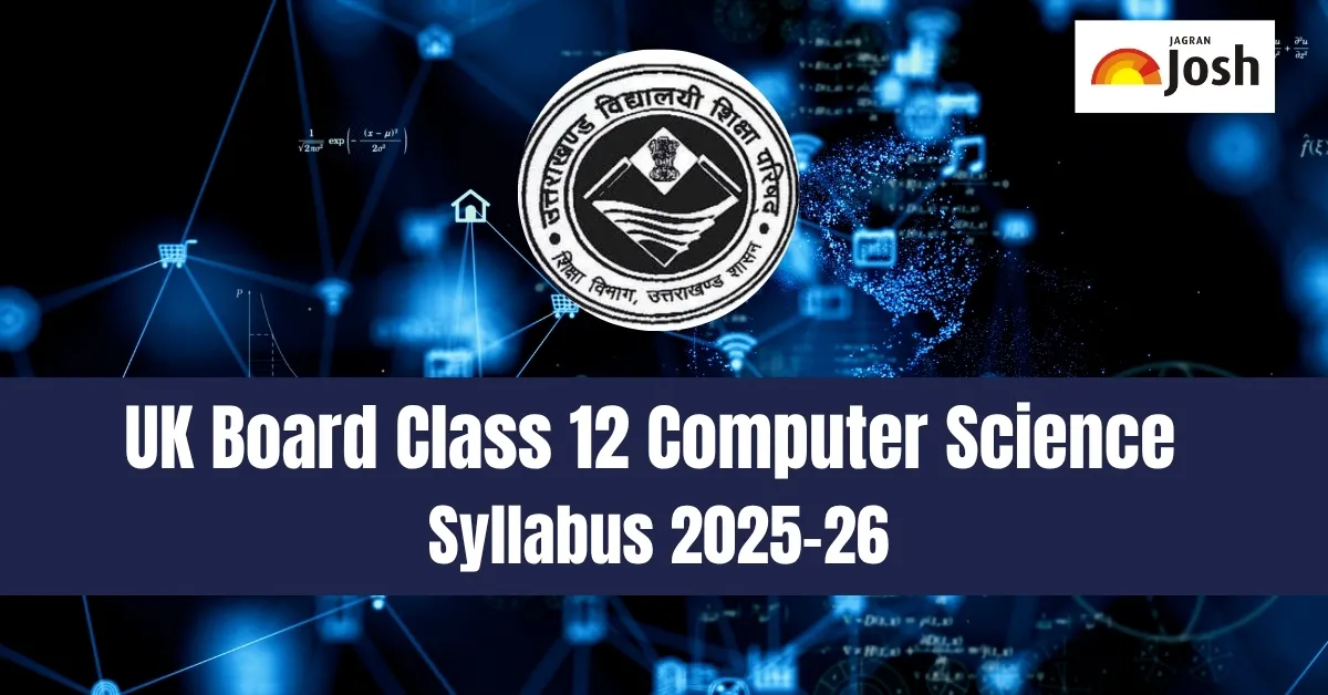 UK Board Class 12 Computer Science Syllabus 2025-26