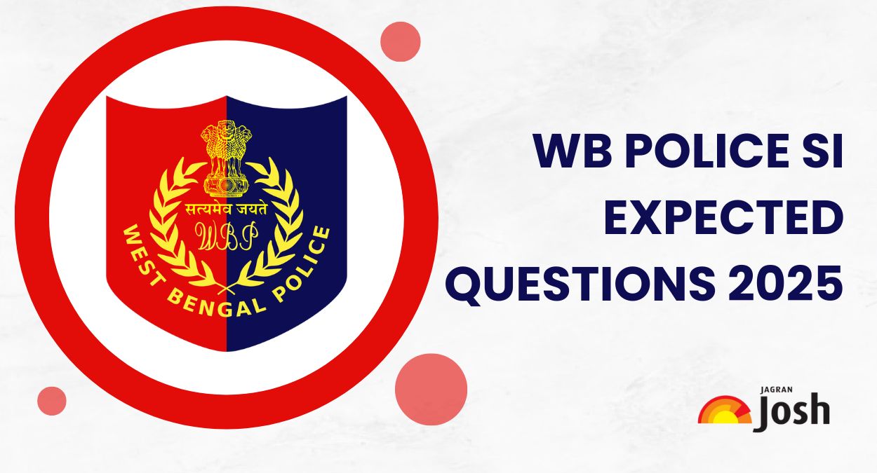 WB Police SI Most Expected Questions 2025 with Answers Subject Wise