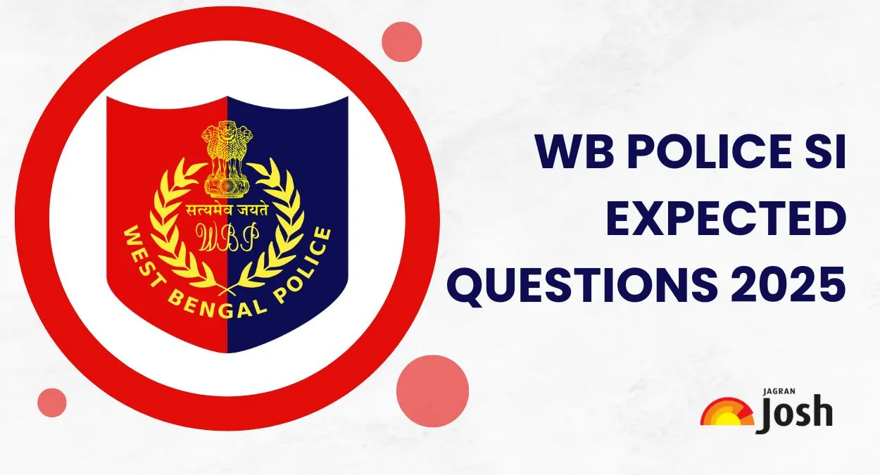 WB Police SI Most Expected Questions 2025 with Answers Subject Wise