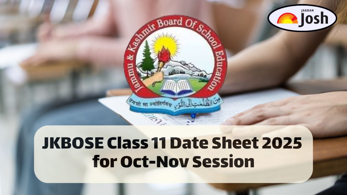 JKBOSE Class 11 Date Sheet 2025 Released: Download PDF for Annual Regular October-November Session
