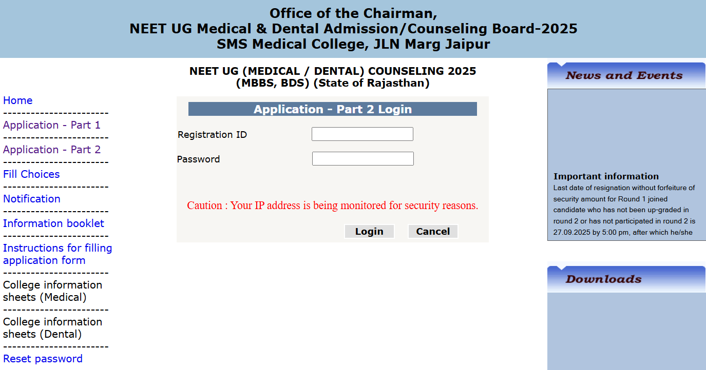 Rajasthan NEET UG Counselling 2025: Round 3 Registration Ends Today at rajugneet2025.in; Direct Link Here