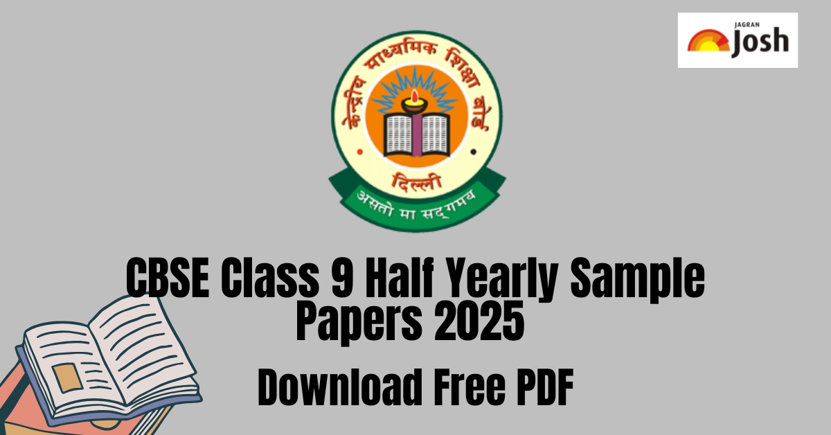 CBSE Class 9 Half Yearly Sample Papers 2025 PDF with Solutions: Download All Subjects FREE PDF