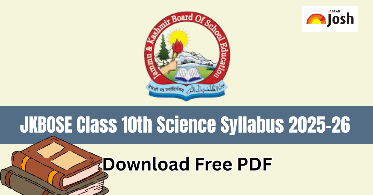 JKBOSE Class 10th Science Syllabus 2025-26: Download PDF For Free