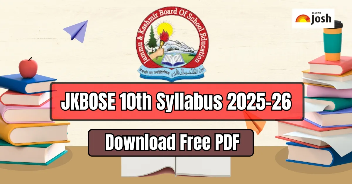 JKBOSE 10th Syllabus 2025-26