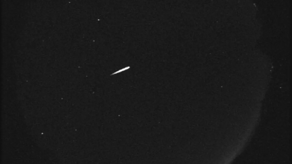 Orionid meteor shower peaks on Oct. 21, Credit - NASA Science