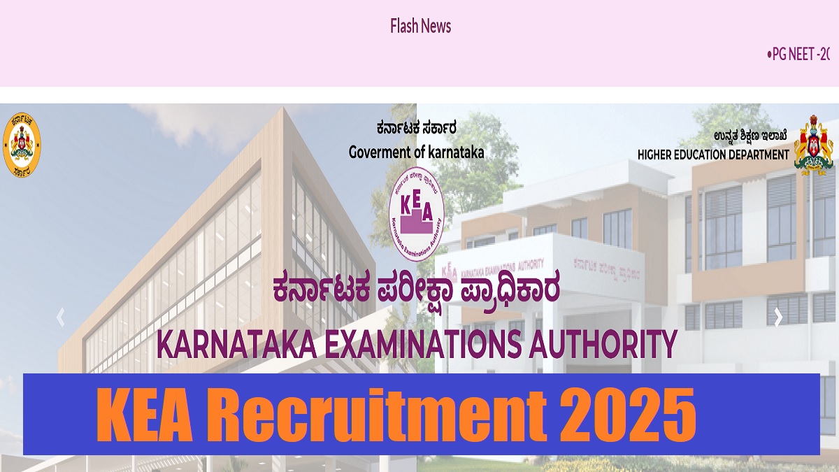 KEA Recruitment 2025: Apply Online For Various Posts, Check Eligibility And Selection Process