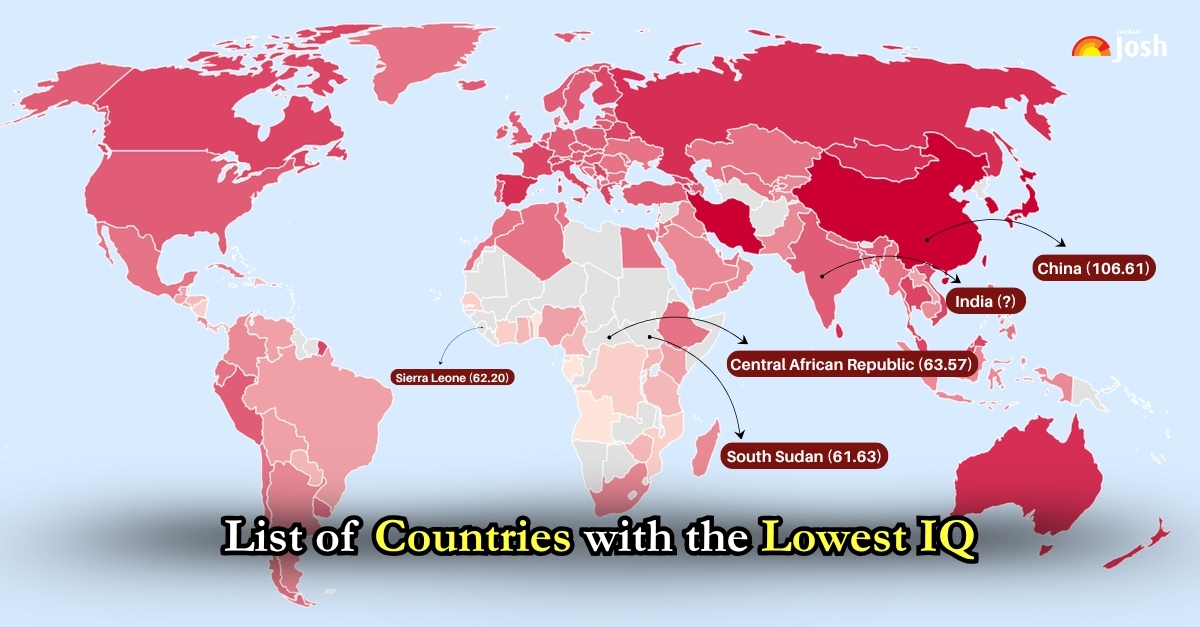 List of the Top 10 Countries with the Lowest IQ (Below 70)