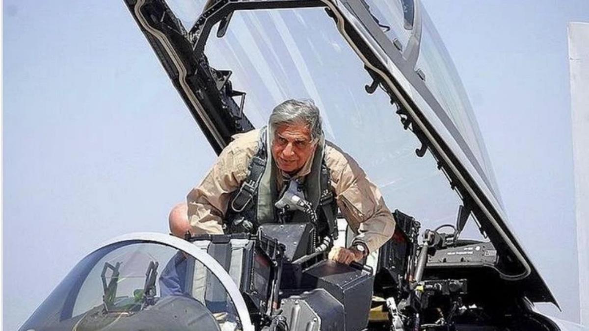 Ratan Tata: First Indian Businessman to Ever Fly F-16 Fighter Jet
