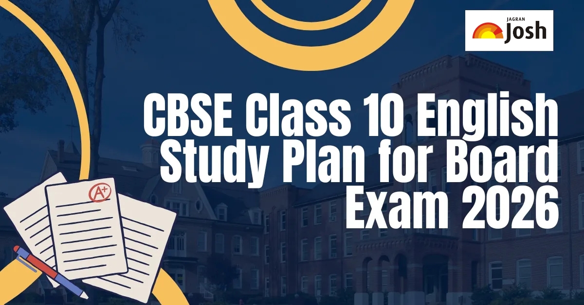 CBSE Class 10 Board English Exam 2026: Best 5-Month Daily Study Plan to Score Top Marks