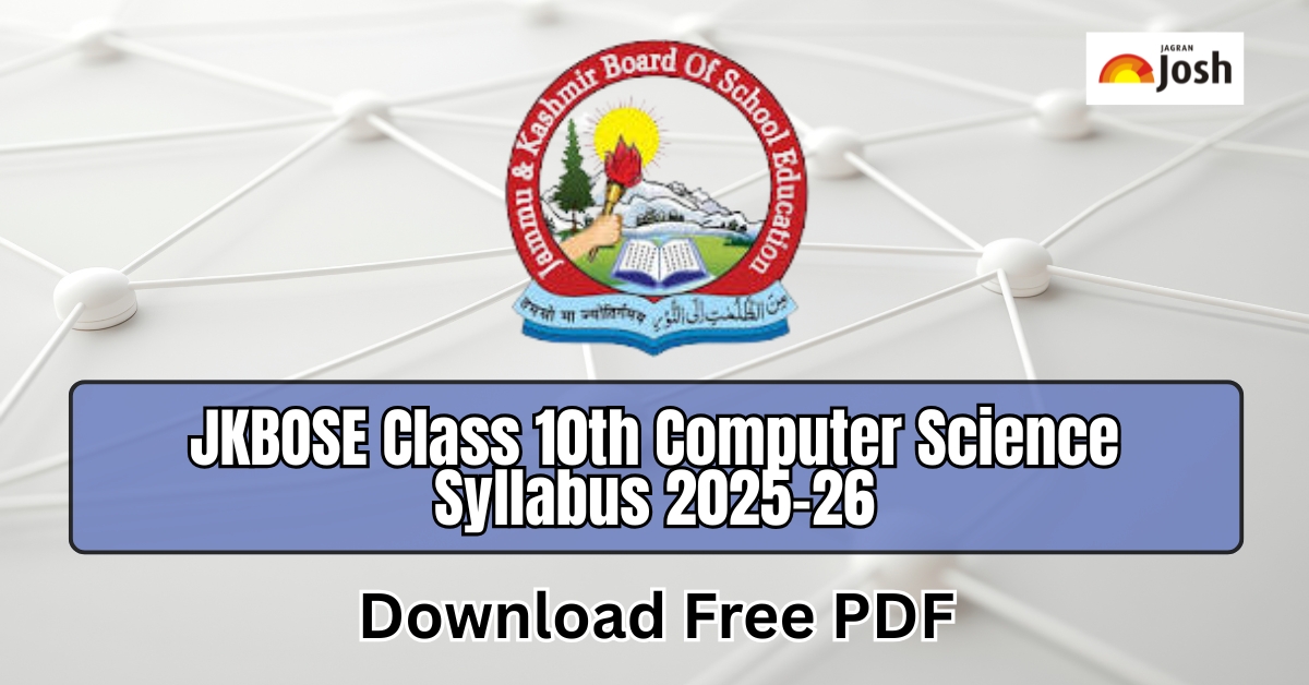 JKBOSE Class 10th Computer Science Syllabus 2025-26: Download PDF For Free