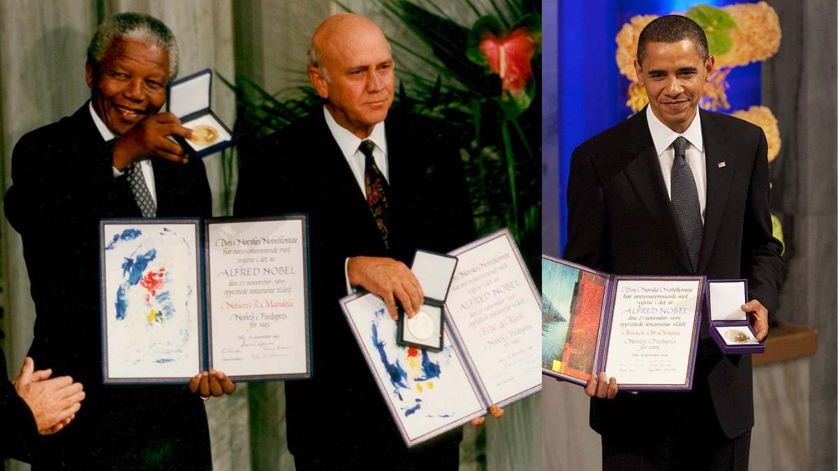 Complete List of Nobel Peace Prize Winners (1901-2025)