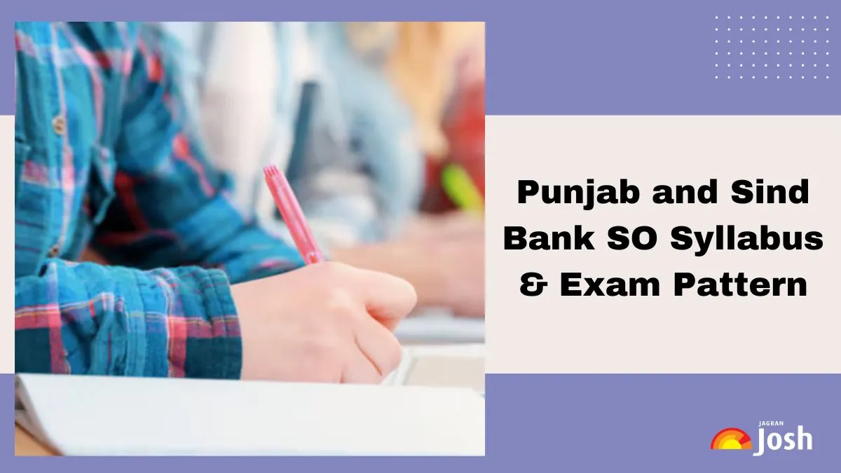 Punjab and Sind Bank SO Syllabus