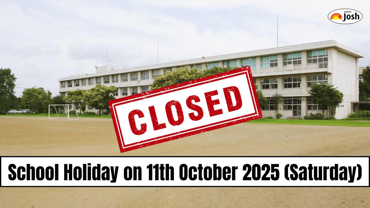 School Holiday on 11th October 2025 (Saturday): Schools Closed in THESE States Due to Rains & Regional Festivals