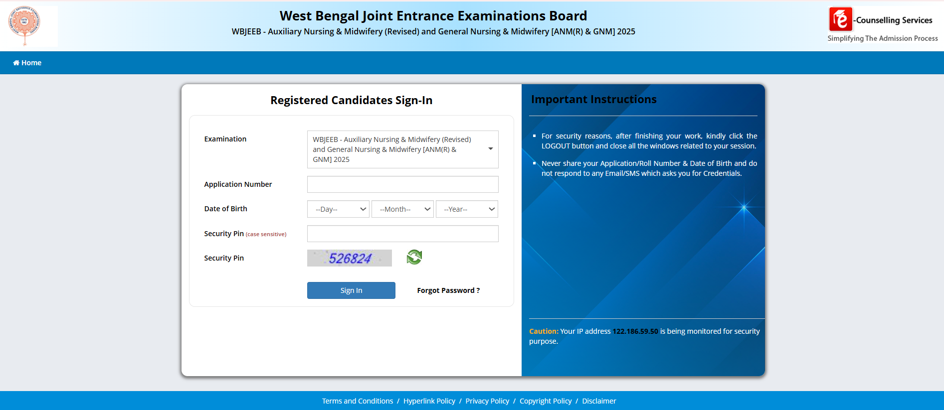 WB ANM GNM 2025 Admit Release Today; Download hall ticket at wbjeeb.nic.in/