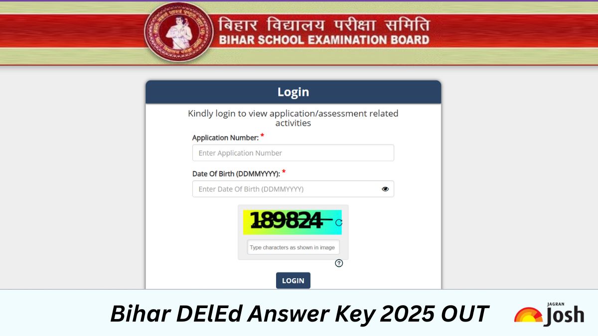 Bihar DElEd Answer Key 2025 OUT: बिहार डीएलएड उत्तर कुंजी secondary.biharboardonline.com पर जारी, ये रहा  लिंक