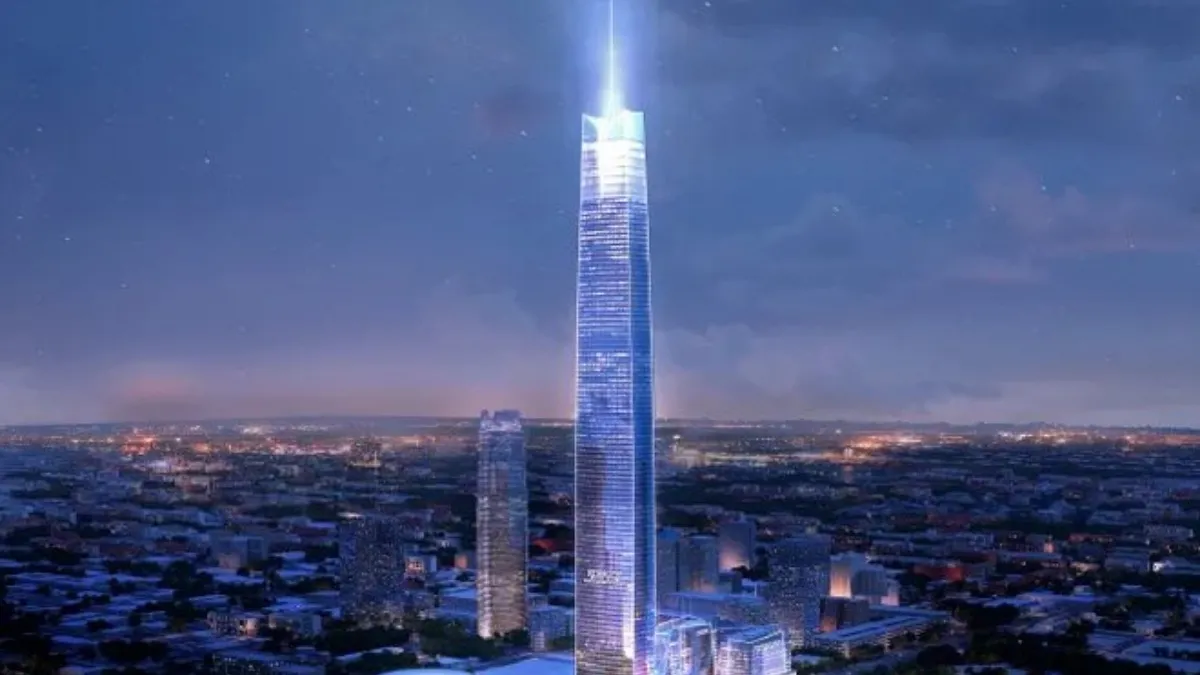 Oklahoma’s Legends Tower.