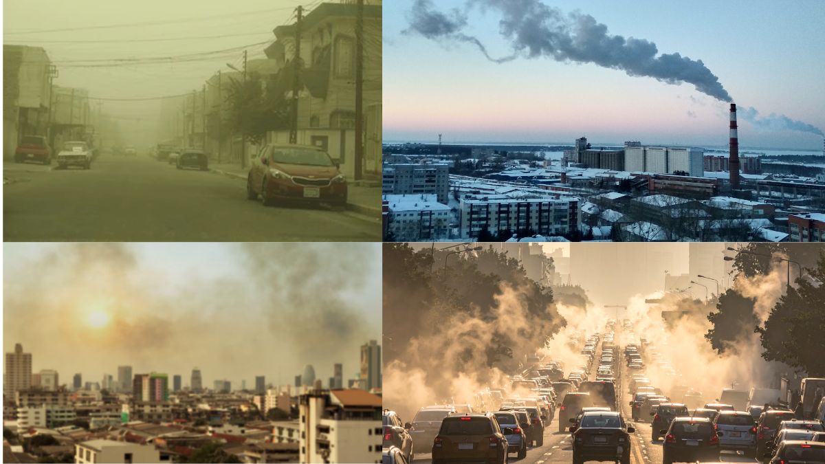 Top 10 Most Polluted Cities in the World Based on AQI⁺ (US) [Updated 2025]