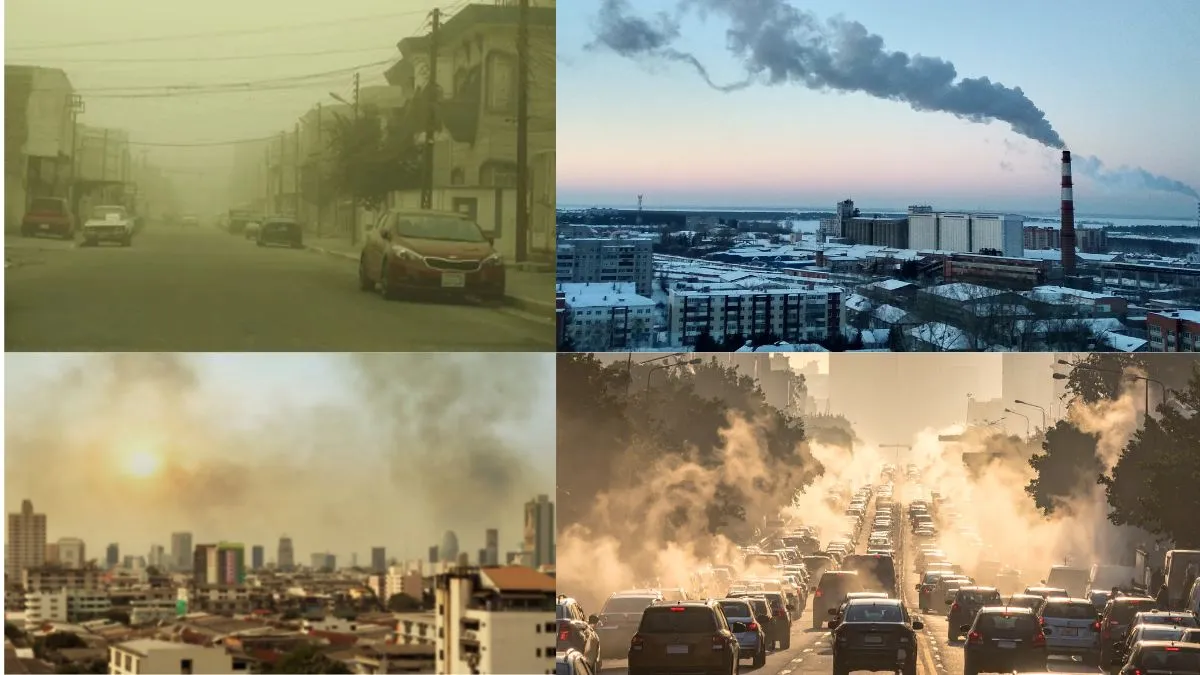 Top 10 Most Polluted Cities in the World Based on AQI⁺ (US) [Updated 2025]