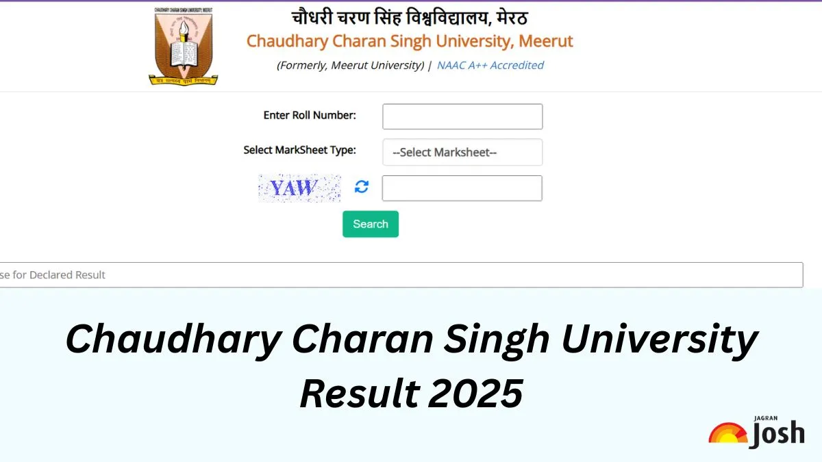 CCS University Result 2025