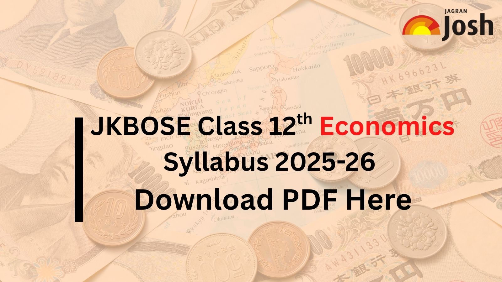 JKBOSE 12th Syllabus 2025–26 Economics: Download PDF, Chapter-Wise Topics, and Marks Distribution