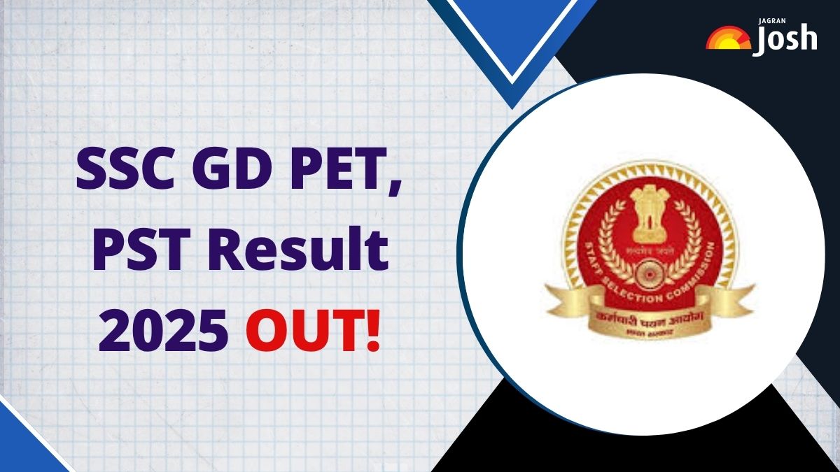 SSC GD Result 2025 OUT:  एसएससी जीडी फिजिकल टेस्ट रिजल्ट ssc.gov.in पर जारी, ये रहा PET, PST PDF लिंक